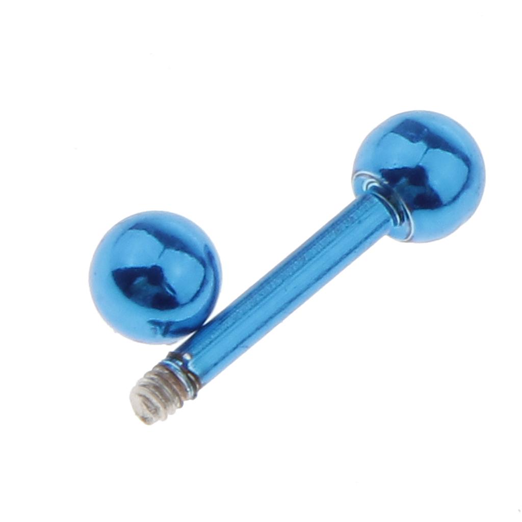 Barbell Piercings 16g Stainles - đánh giá và giá Tongue Barbell Straight