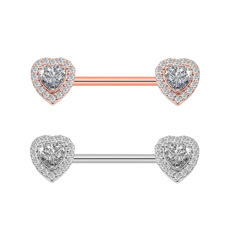 2 Chiếc Thời Trang Cao Cấp Đín - đánh giá và giá Body Jewelry Nipple Rings